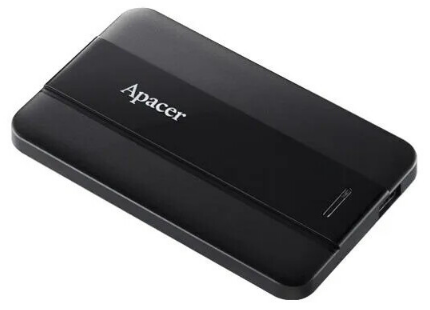 HDD накопичувач Apacer AC237 2TB (AP2TBAC237B-1) USB 3.2 Black