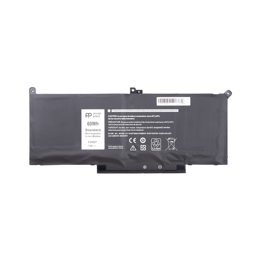 Акумулятор до ноутбука DELL Latitude 7280 (DM3WC) 7.6V 60Wh PowerPlant (NB441167)