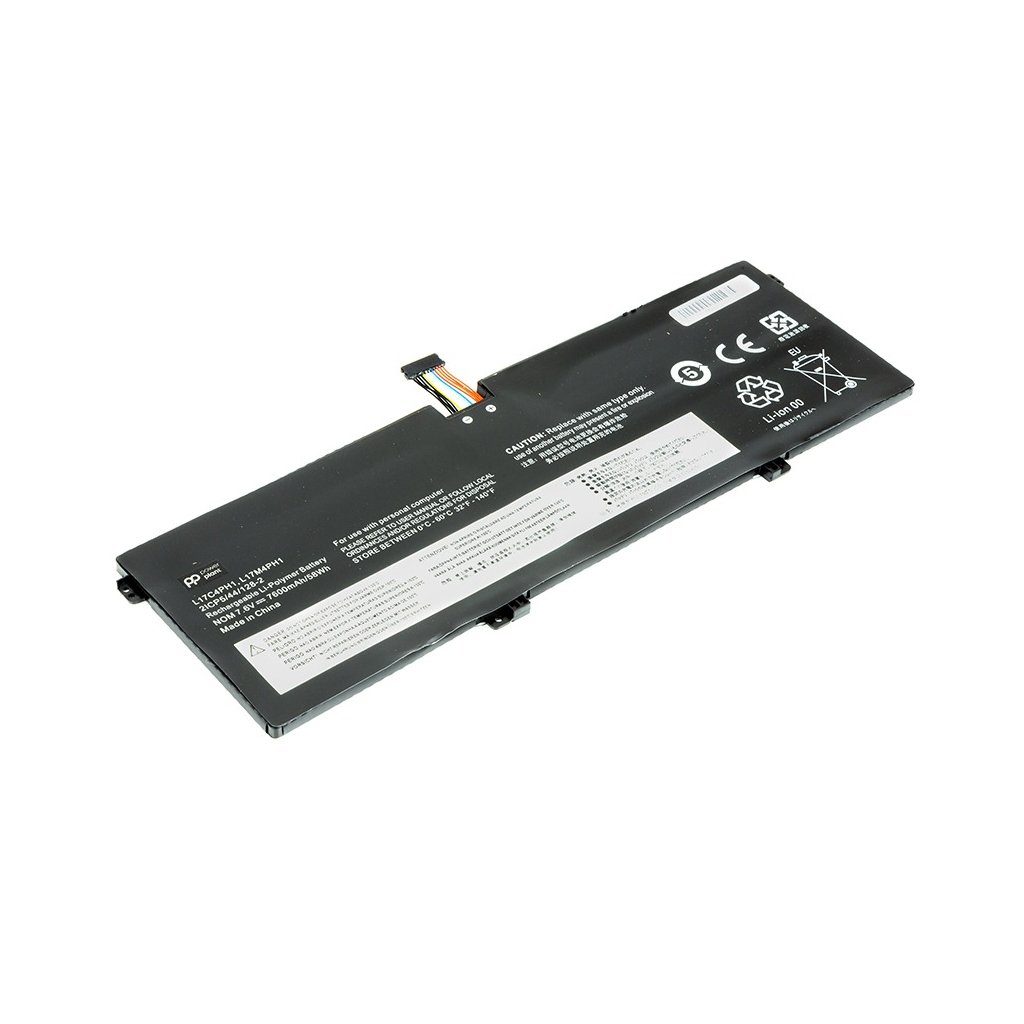 Акумулятор до ноутбука PowerPlant LENOVO Yoga C930 (L17C4PH1) 7.6V 7600mAh (NB481231)