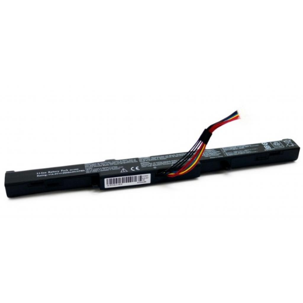 Акумулятор до ноутбука Asus A41-X550E 14.8V, 2600mAh Extradigital (BNA3999)