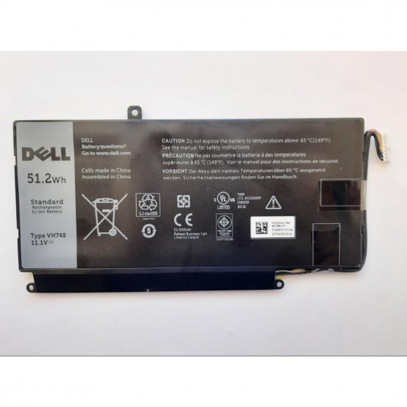 Акумулятор до ноутбука Dell Vostro 5470 VH748, 51.2Wh (4240mAh), 6cell, 11.1V, Li-ion (A47537)