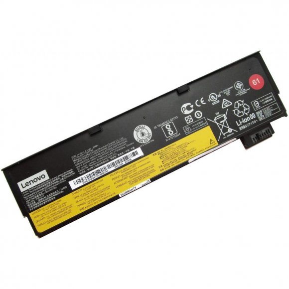 Акумулятор до ноутбука Lenovo ThinkPad T470 (61), 2110mAh (24Wh), 3cell, 11.4V, Li-ion (A47383)