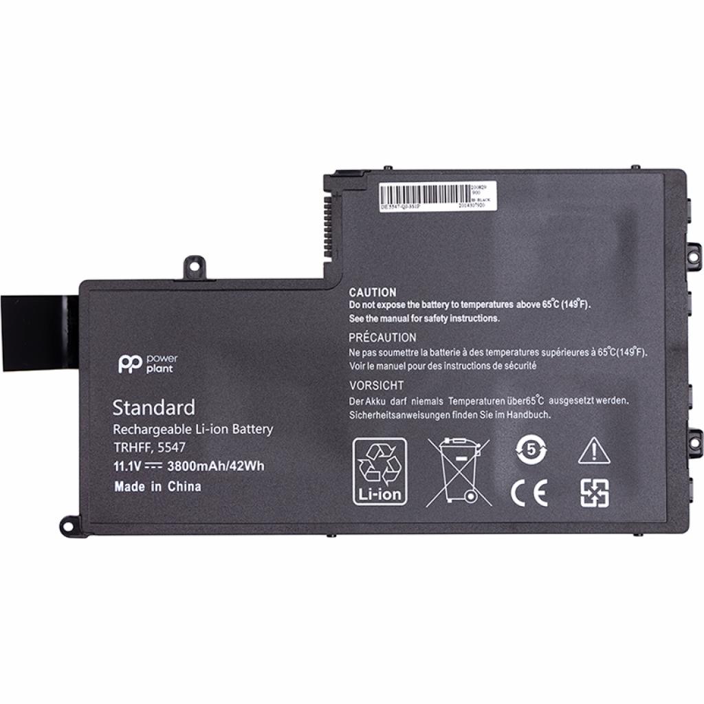 Акумулятор до ноутбука DELL Inspiron 15 5547 (TRHFF) 11.1V 3800mAh PowerPlant (NB441419)