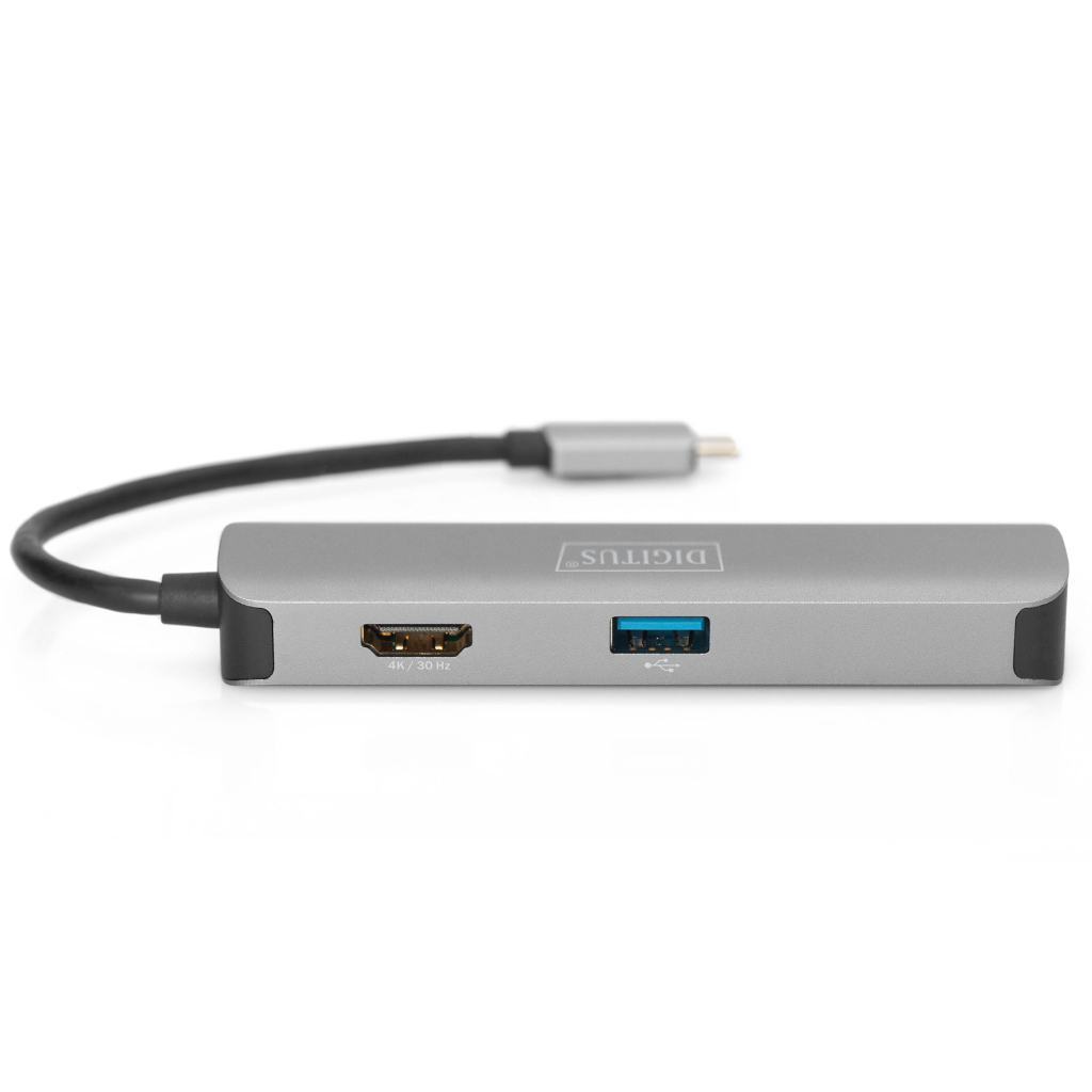 Концентратор Digitus Travel USB-C 5 Port (DA-70891)