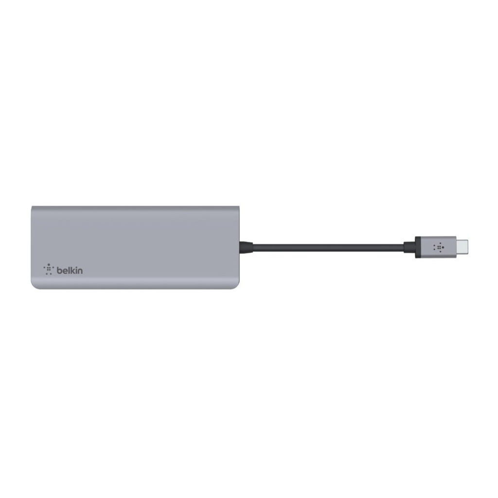 Концентратор Belkin USB-C 7-in-1 Multiport Dock (AVC009BTSGY)