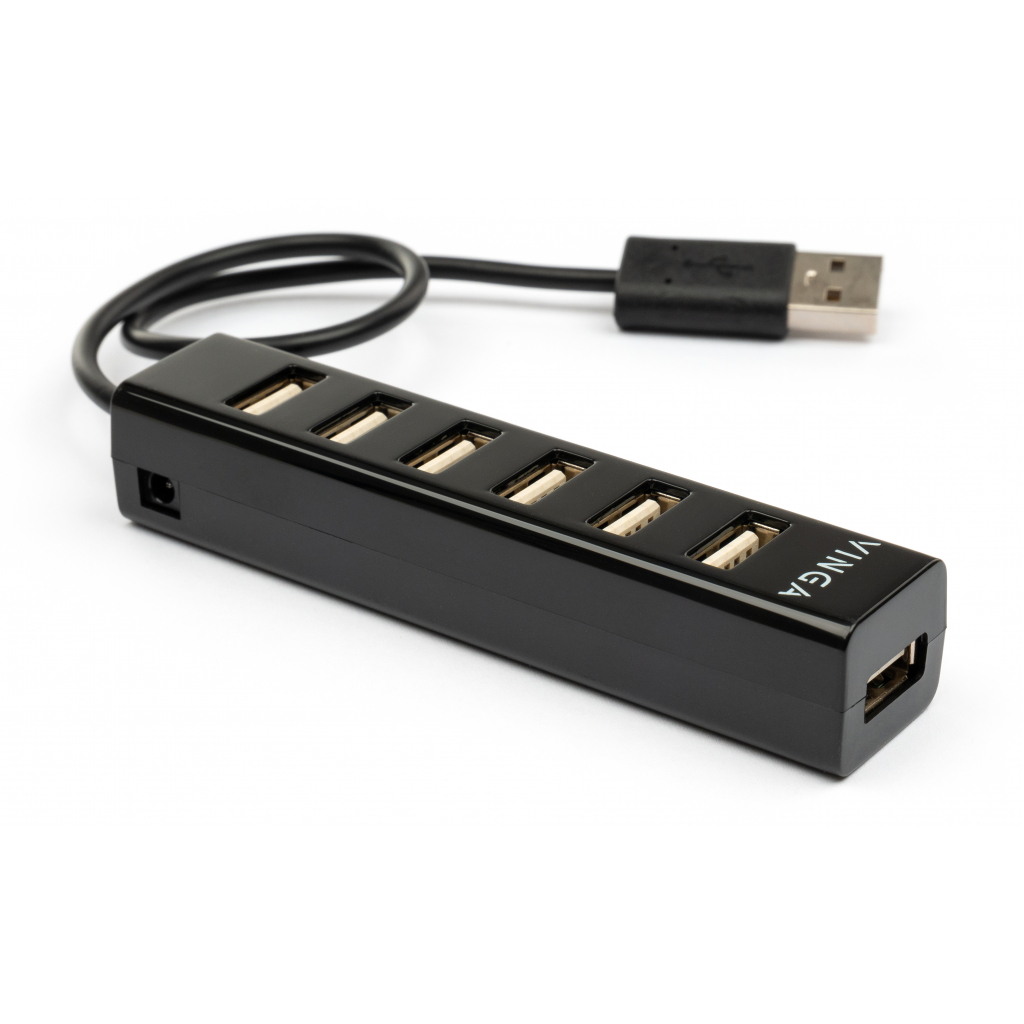 Концентратор Vinga USB2.0 to 7*USB2.0 HUB (VHA2A7)