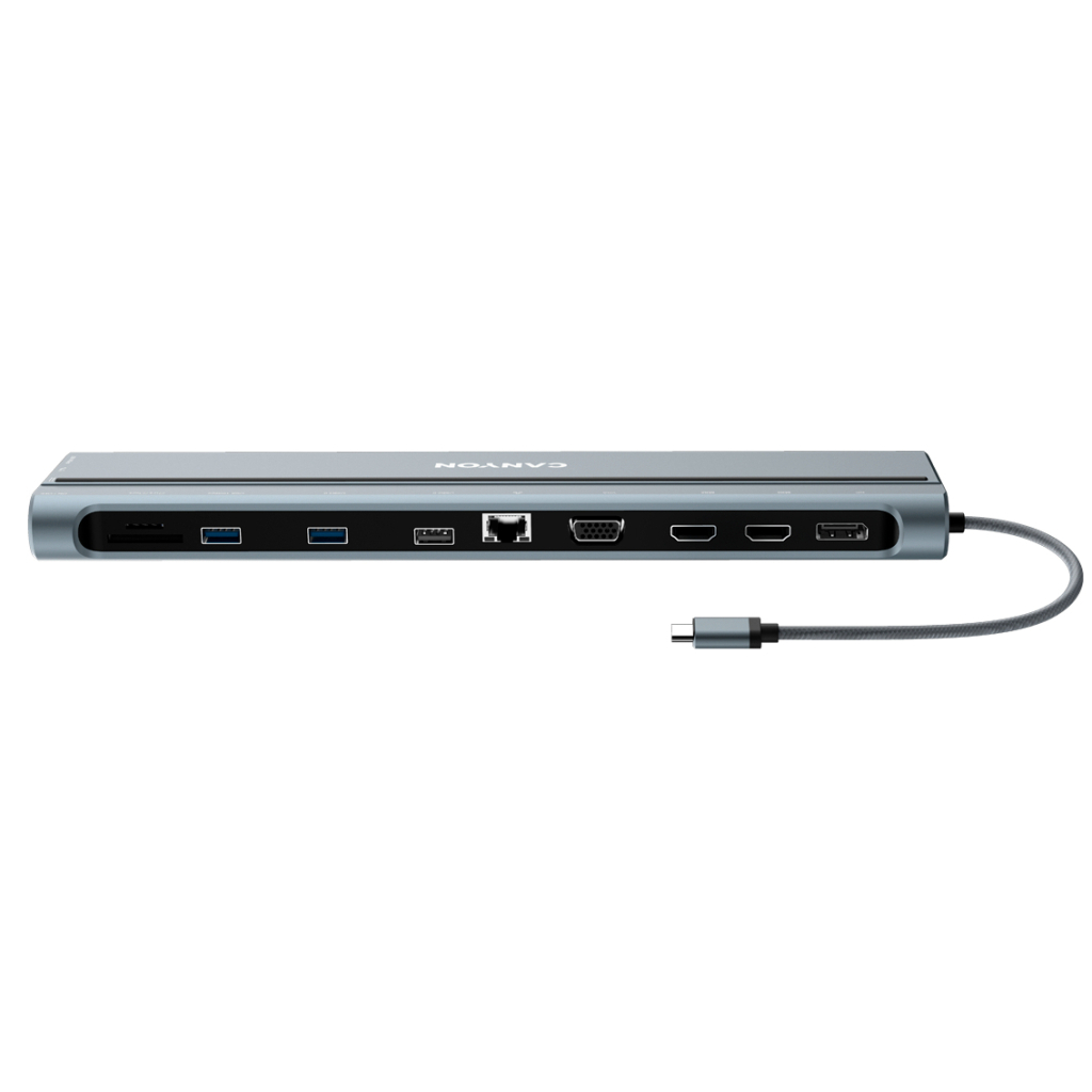 Концентратор Canyon USB-C 14 in 1 (CNS-HDS90)