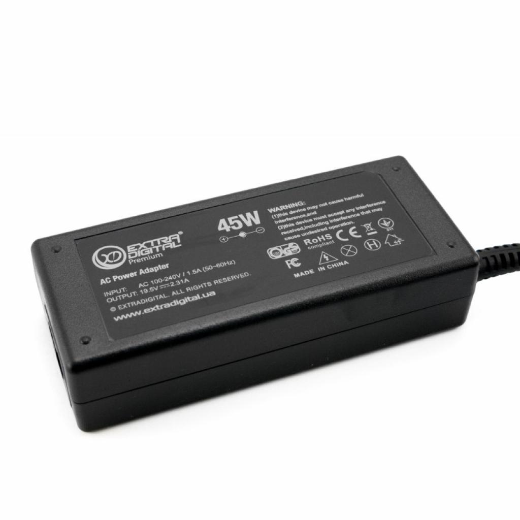 Блок живлення до ноутбуку Extradigital HP 19.5V, 2.31A, 45W (4.5x3.0) (PSH3862)