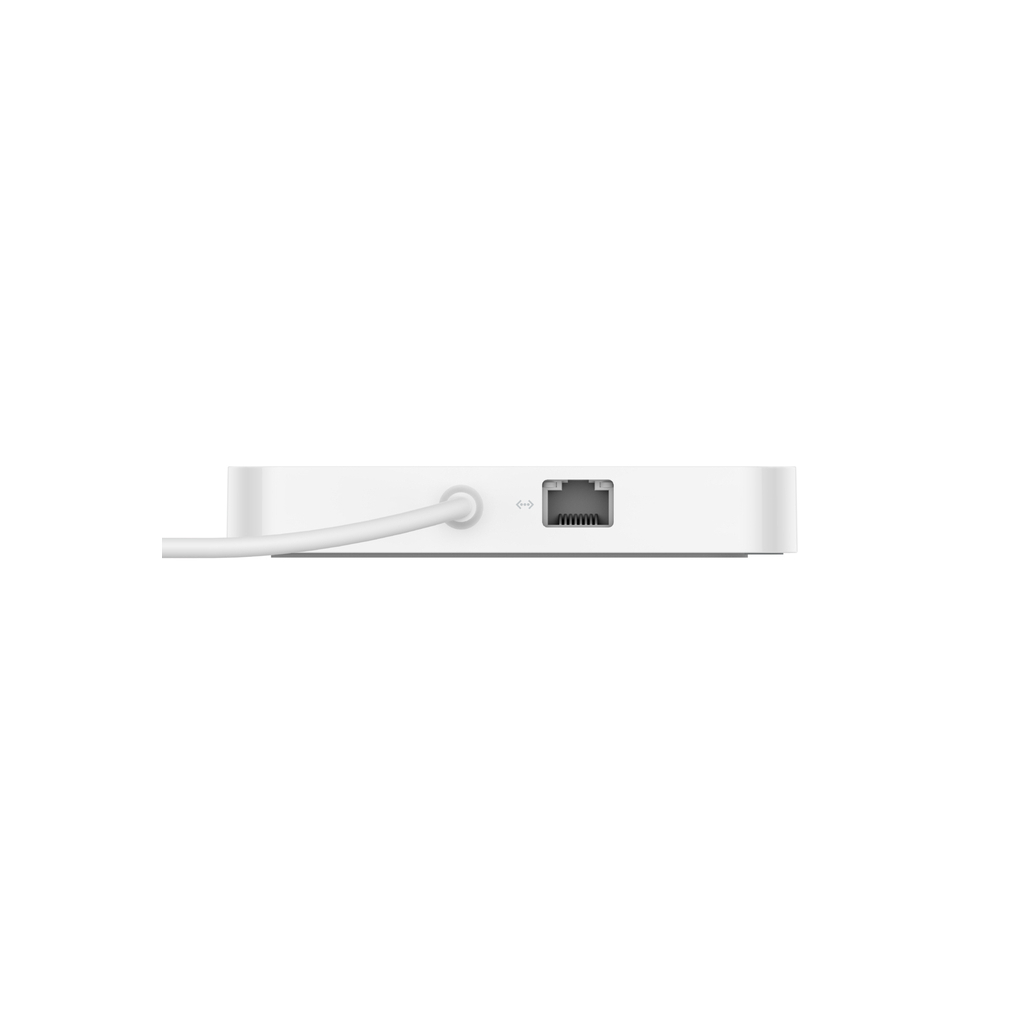 Порт-реплікатор Belkin USB-C 6 in 1 Ethernet Multiport Dock with Mount (INC011BTWH)