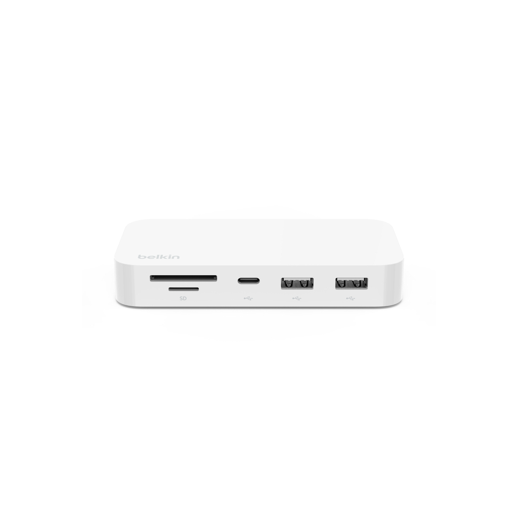 Порт-реплікатор Belkin USB-C 6 in 1 Ethernet Multiport Dock with Mount (INC011BTWH)