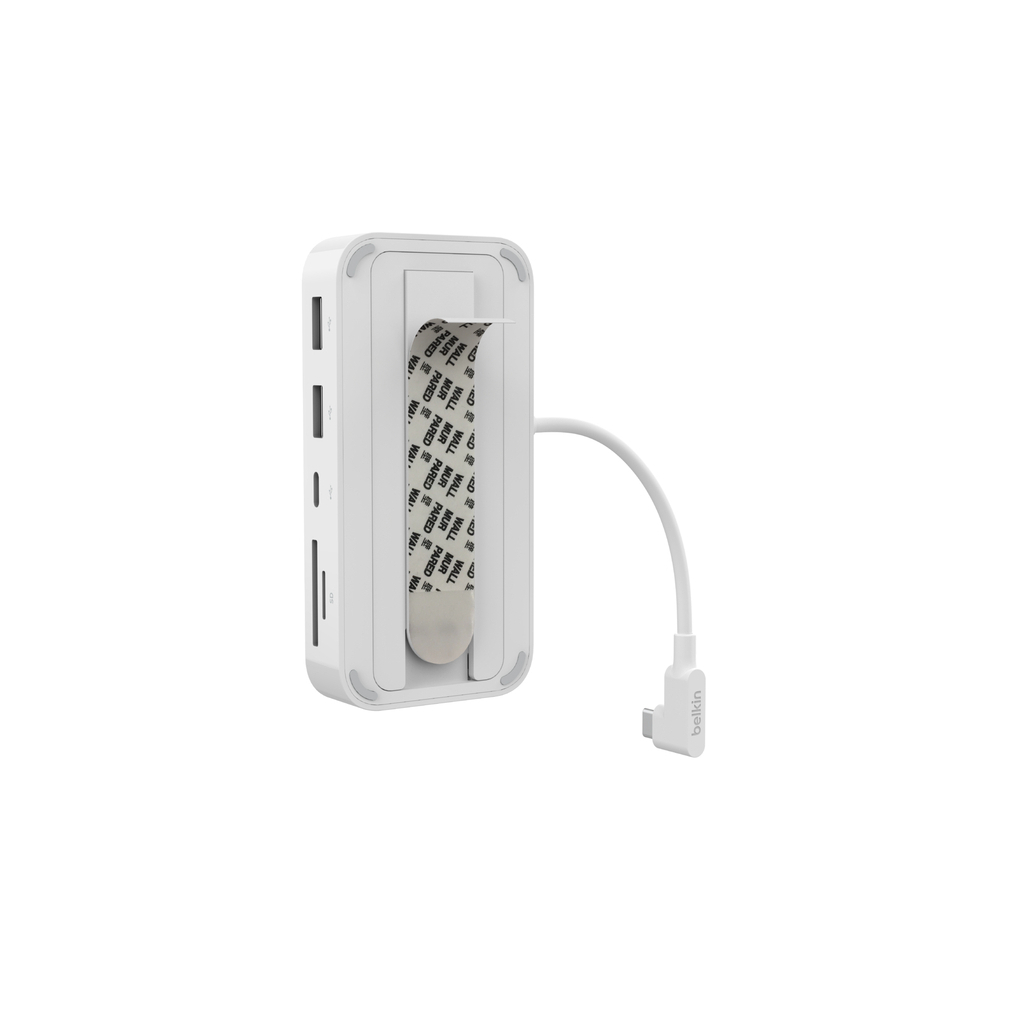 Порт-реплікатор Belkin USB-C 6 in 1 Ethernet Multiport Dock with Mount (INC011BTWH)