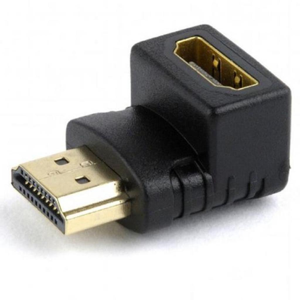 Перехідник HDMI M to HDMI F Cablexpert (A-HDMI90-FML)