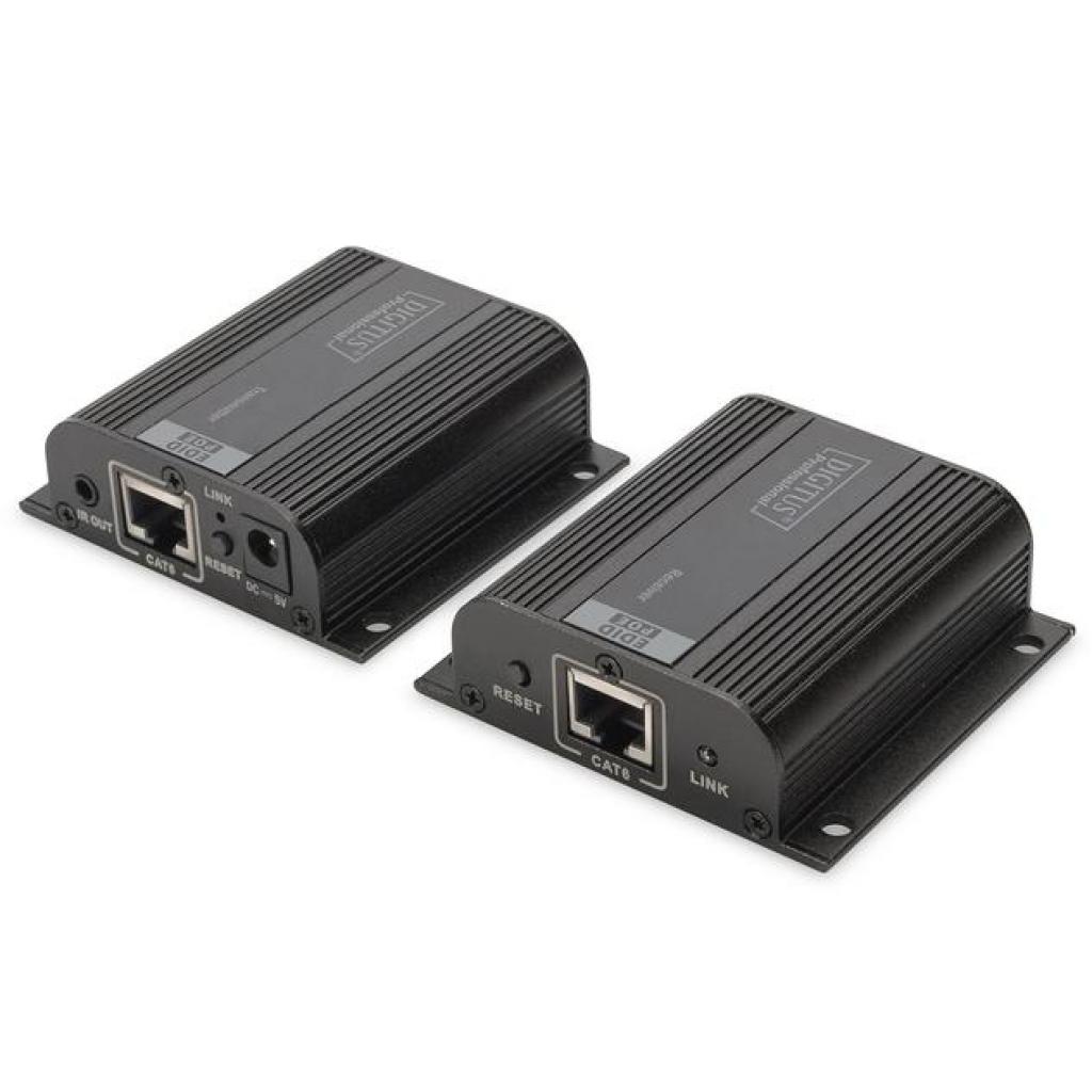 Перехідник HDMI UTP 50m Black Digitus (DS-55100-1)
