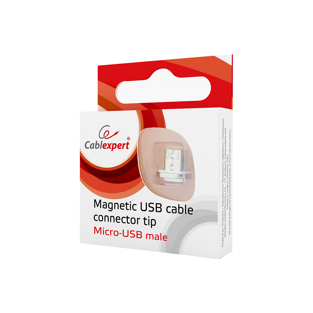 Перехідник magnetic Micro USB connector Cablexpert (CC-USB2-AMLM-mUM)