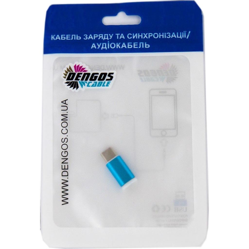 Перехідник micro-USB -Type C Dengos (ADP-007)