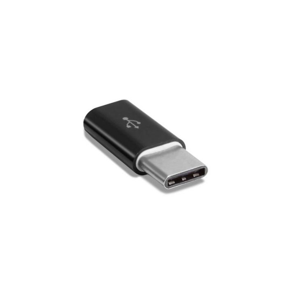 Перехідник Type-C to Micro USB Lapara (LA-Type-C-MicroUSB-adaptor black)