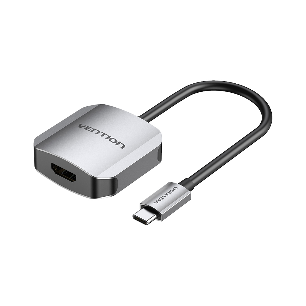 Перехідник USB3.1 Type-C to HDMI (F) 4K 30HZ 0.15m Vention (TDEHB)