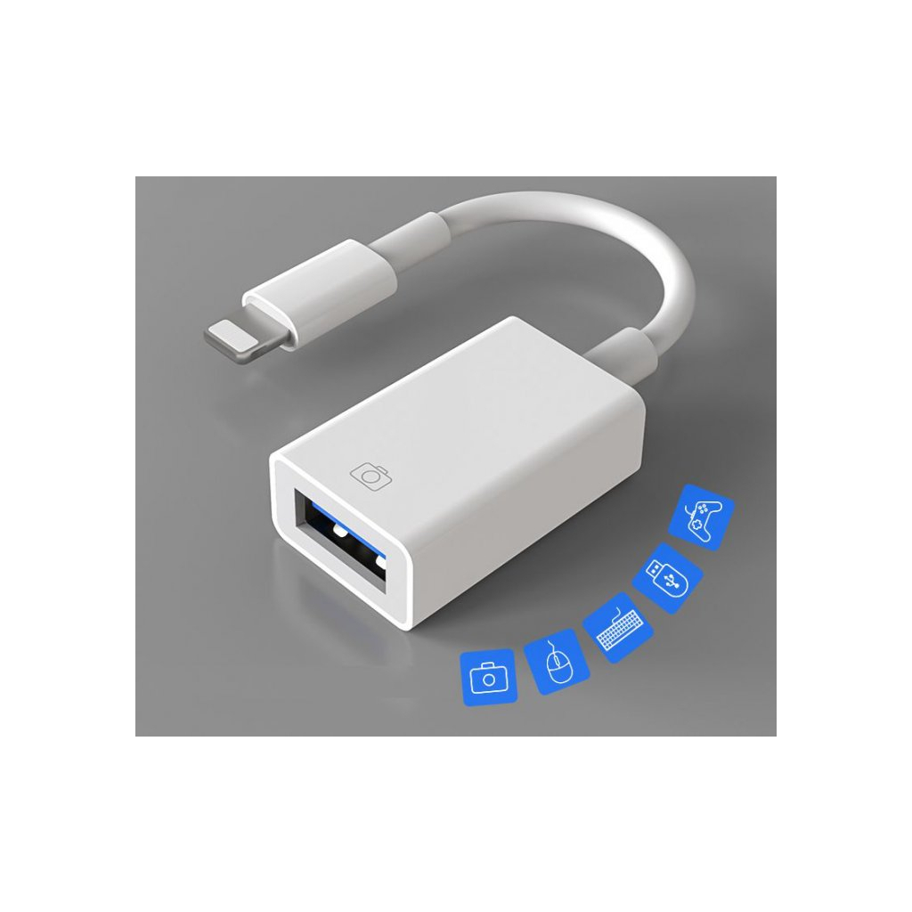 Перехідник XoKo Lightning to USB (XK-MH-350)