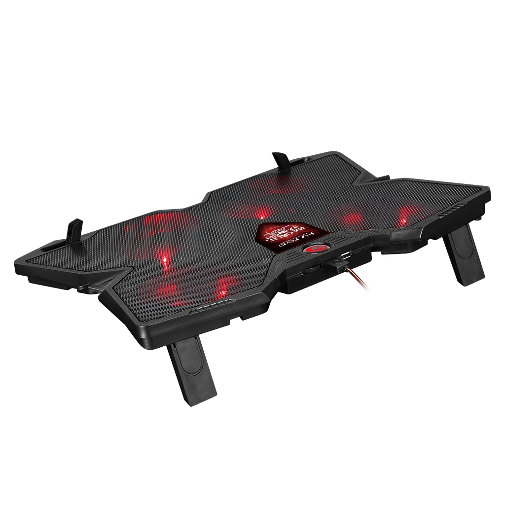 Підставка до ноутбука Marvo FN-38 17" Red-LED (10210026)