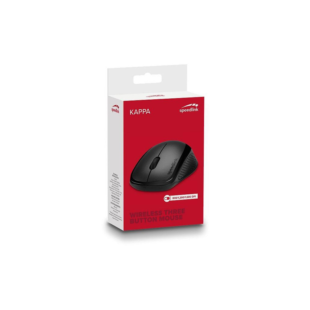 Мишка Speedlink Kappa Wireless Black (SL-630011-BK)