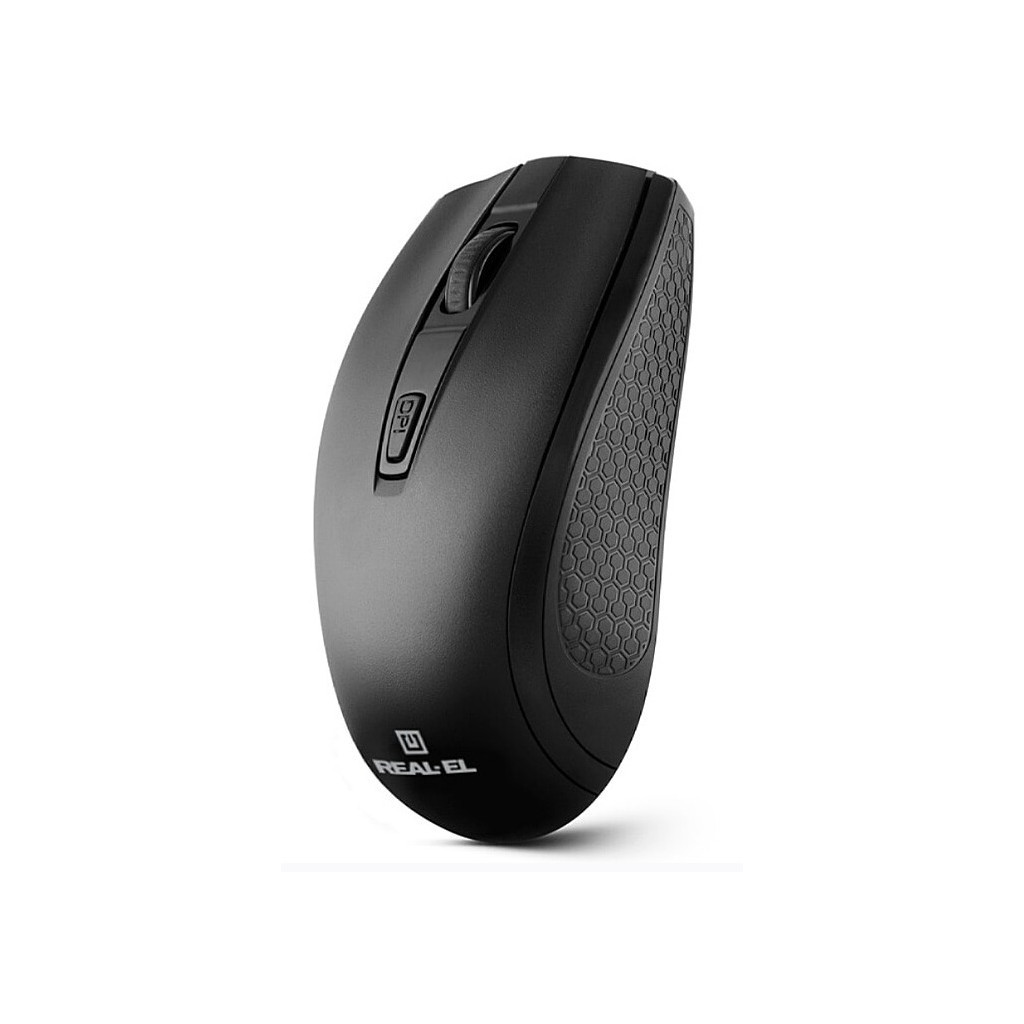 Мишка REAL-EL RM-308 Wireless Black