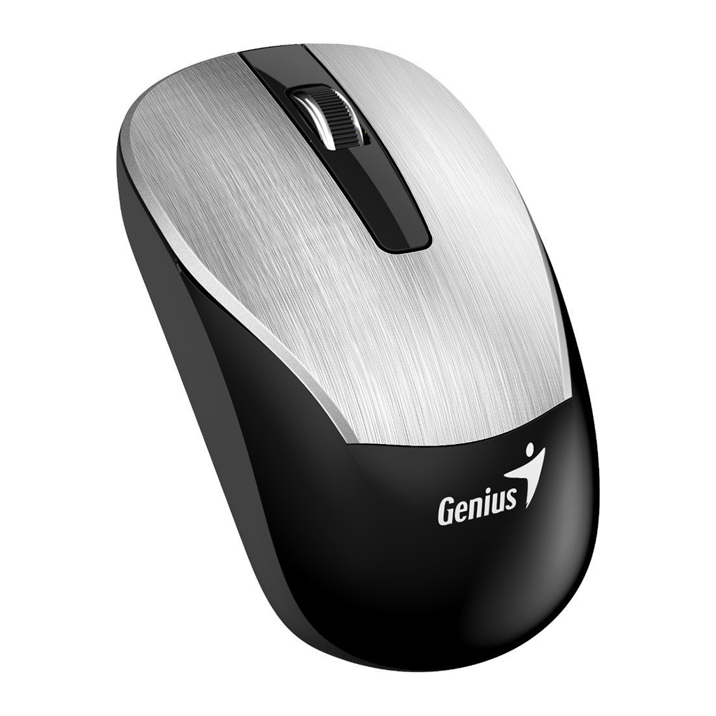 Мишка Genius ECO-8015 Wireless Silver (31030011411)