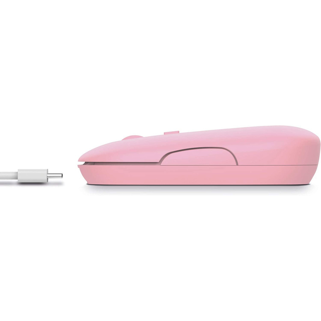 Мишка Trust Puck Wireless/Bluetooth Silent Pink (24125)