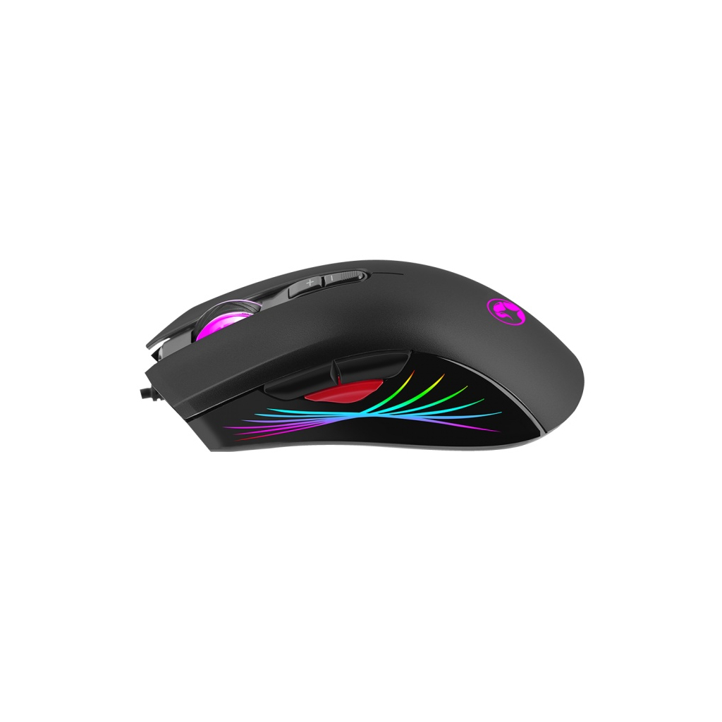 Мишка Marvo M519 RGB-LED USB Black (M519)