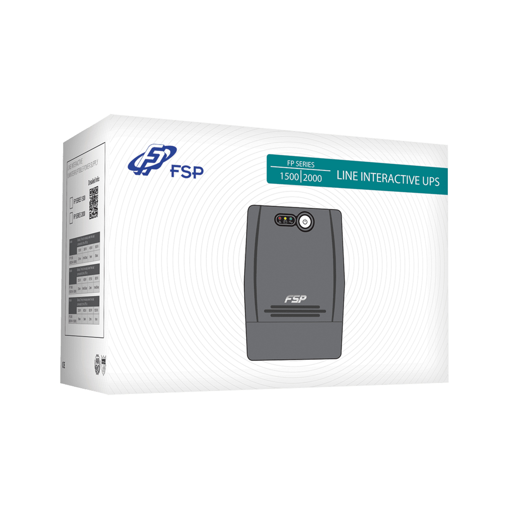 Пристрій безперебійного живлення FSP FP2000, 2000VA (PPF12A0822)