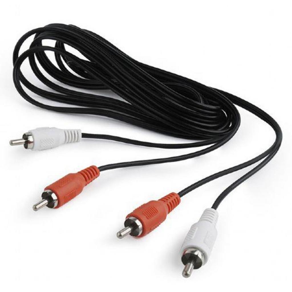 Кабель мультимедійний 2RCA to 2RCA 7.5m Cablexpert (CCA-2R2R-7.5M)