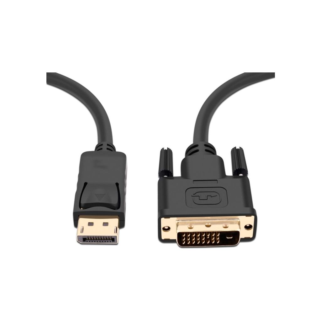 Кабель мультимедійний DisplayPort to DVI 3.0m ProLogix (PR-DP-DVI-P-04-30-3m)