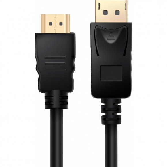 Кабель мультимедійний DisplayPort to HDMI 1.8m ProLogix (PR-DP-HDMI-P-02-30-18m)