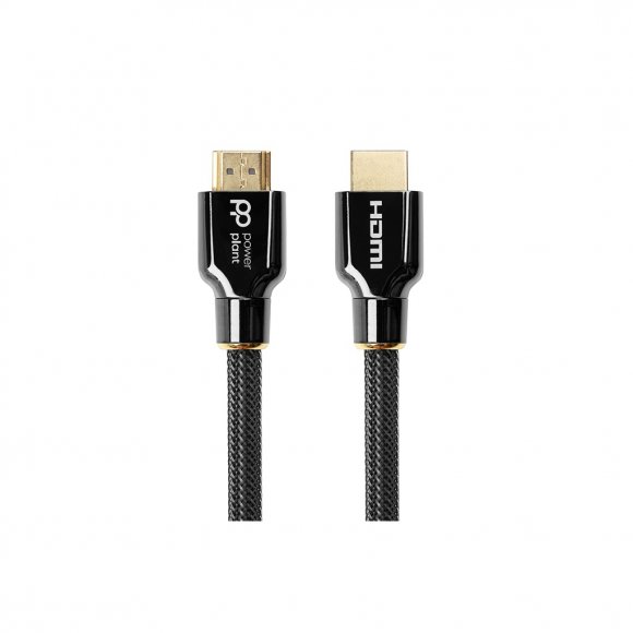 Кабель мультимедійний HDMI to HDMI 1.0m 2.1V, Ultra HD 8K, eARC, 30AWG PowerPlant (CA912186)