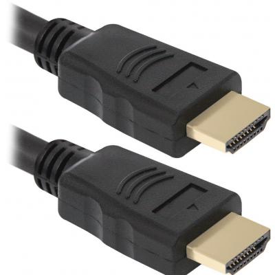 Кабель мультимедійний HDMI to HDMI 1.0m Defender (87350)