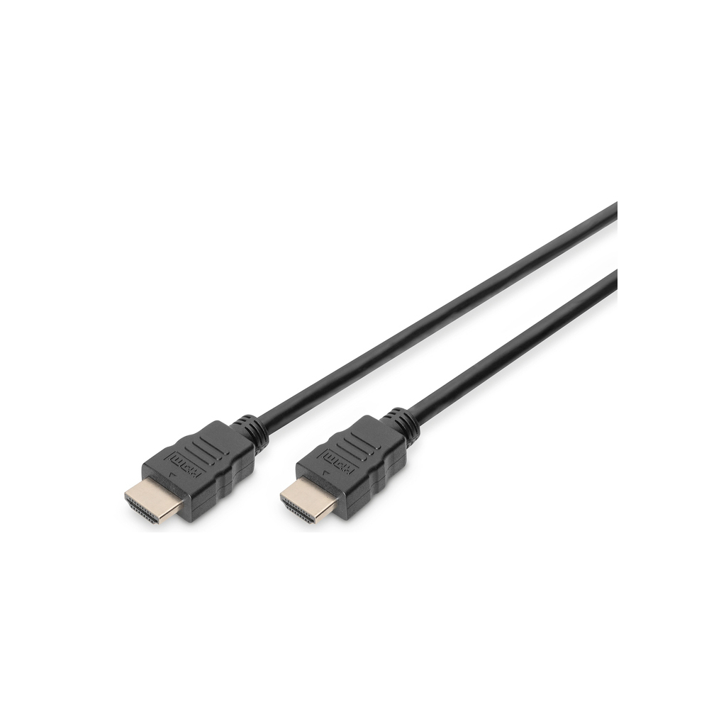 Кабель мультимедійний HDMI to HDMI 1.0m UHD 4K Digitus (AK-330107-010-S)