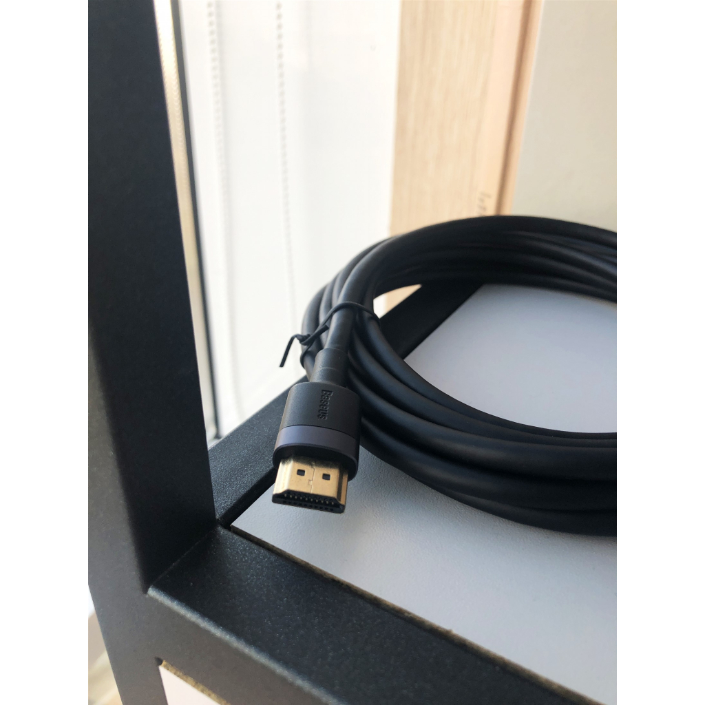 Кабель мультимедійний HDMI to HDMI 1.0m V2.0 Baseus (CADKLF-E01)