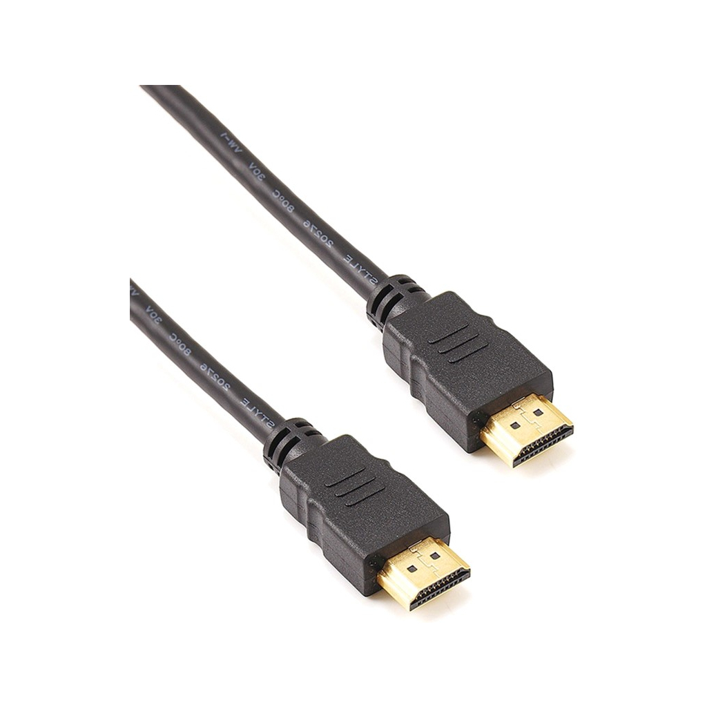 Кабель мультимедійний HDMI to HDMI 1.0m V2.0 ProLogix (PR-HDMI-HDMI-P-02-30-1m)