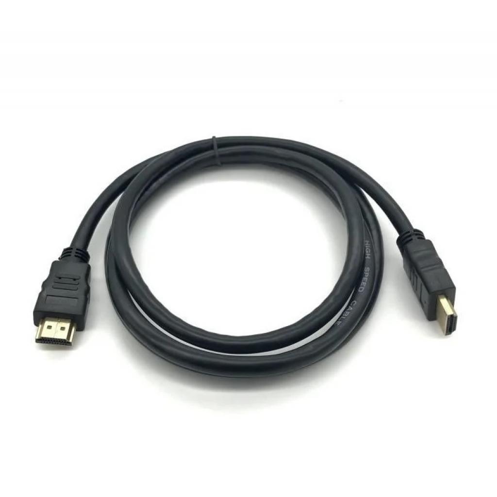 Кабель мультимедійний HDMI to HDMI 5.0m v1.4, OD-7.5mm Merlion (YT-HDMI(M)/(M)HS-5.0m)