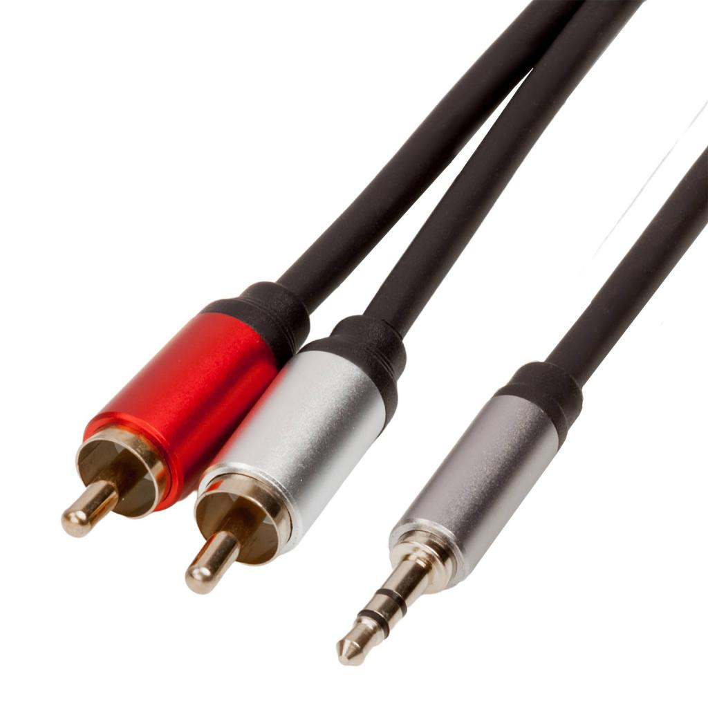 Кабель мультимедійний Jack 3.5mm M to 2xRCA 10.0m ProfCable (ProfCable1-1000)