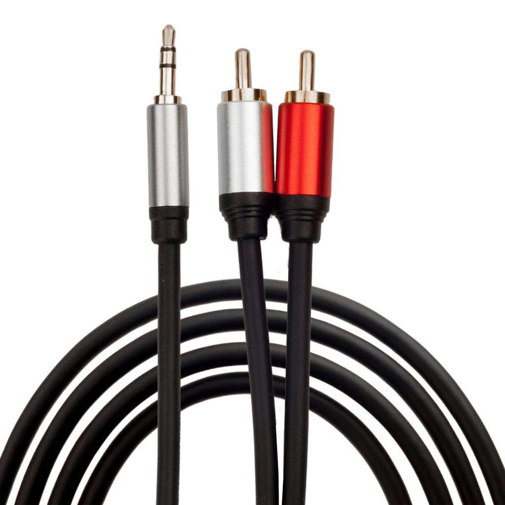 Кабель мультимедійний Jack 3.5mm M to 2xRCA 10.0m ProfCable (ProfCable1-1000)