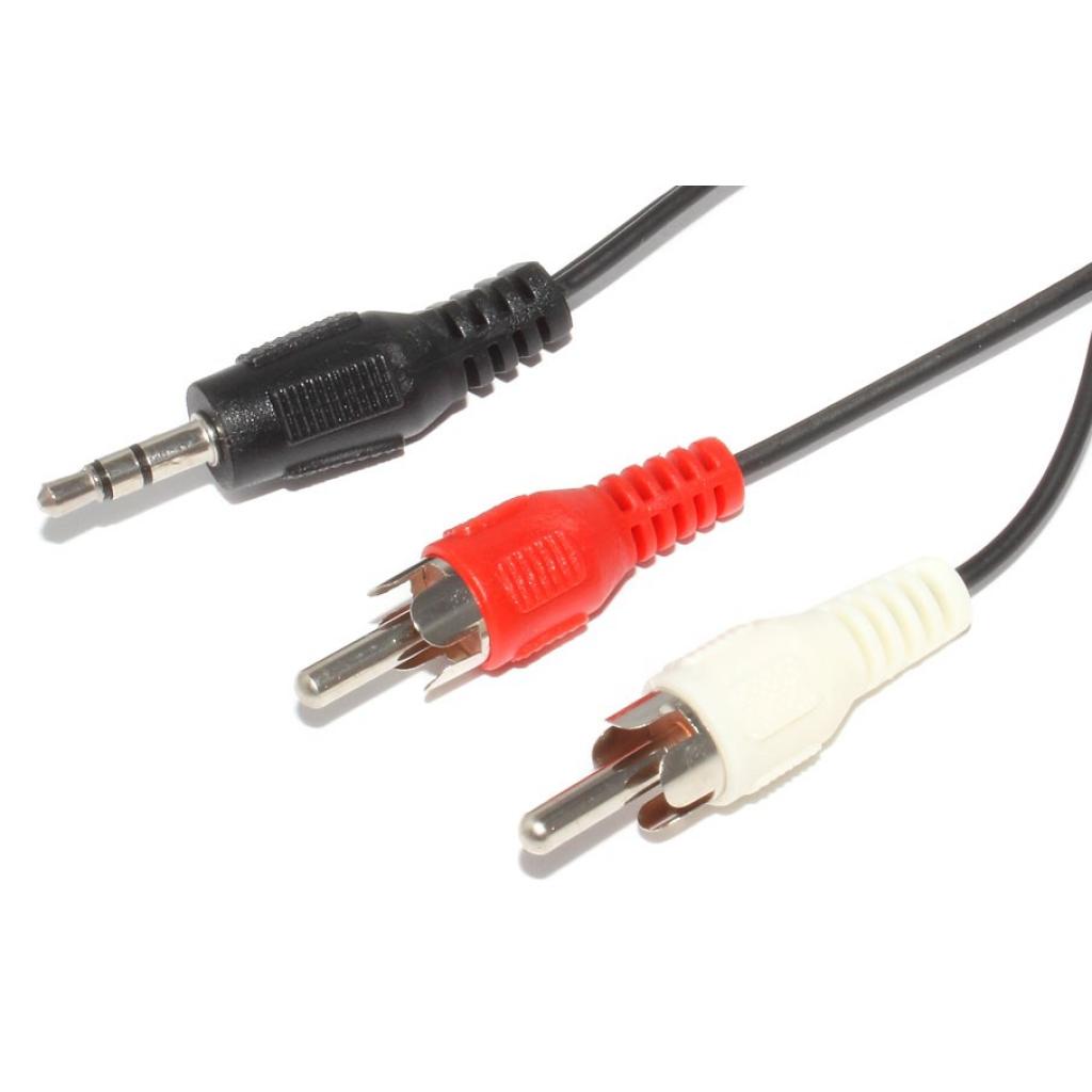 Кабель мультимедійний Jack 3.5mm папа/2RCA папа, 7.5m Atcom (10710)