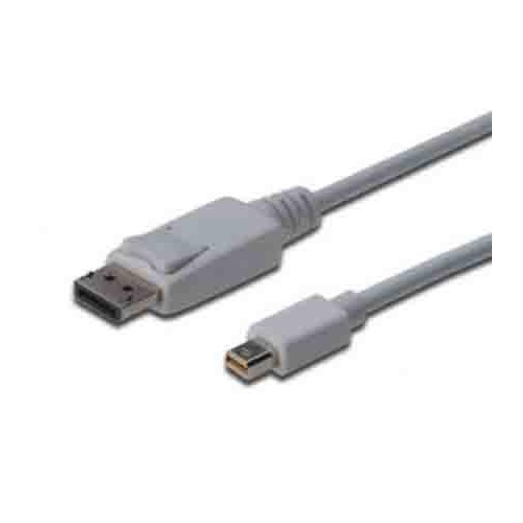 Кабель мультимедійний miniDisplayPort to DisplayPort 3.0m Digitus (AK-340102-030-W)