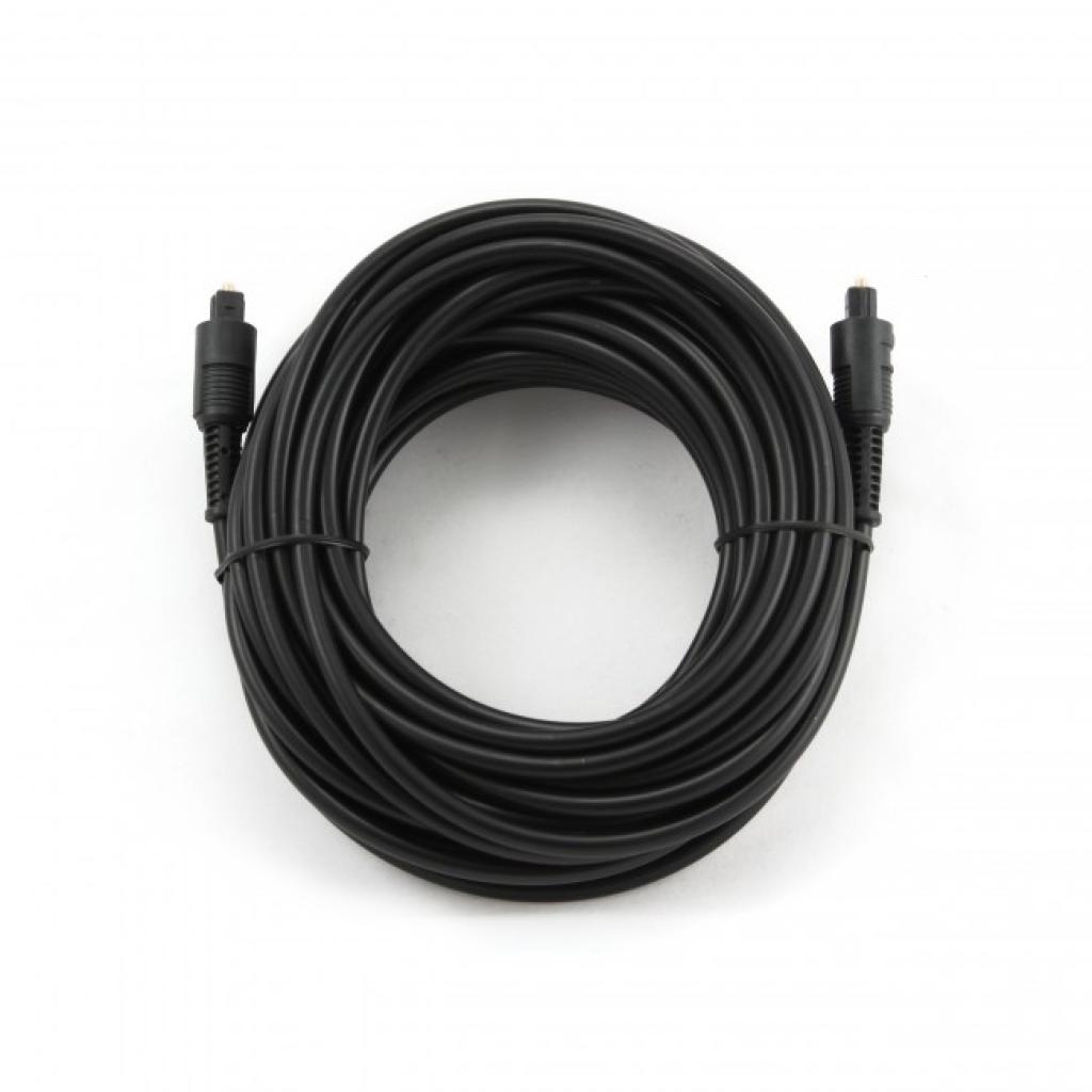 Кабель мультимедійний Optical Toslink M-M 1m black Cablexpert (CC-OPT-1M)