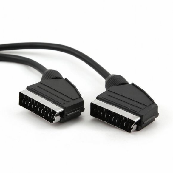 Кабель мультимедійний SCART 21-pin 1.8 m Cablexpert (CCV-518)