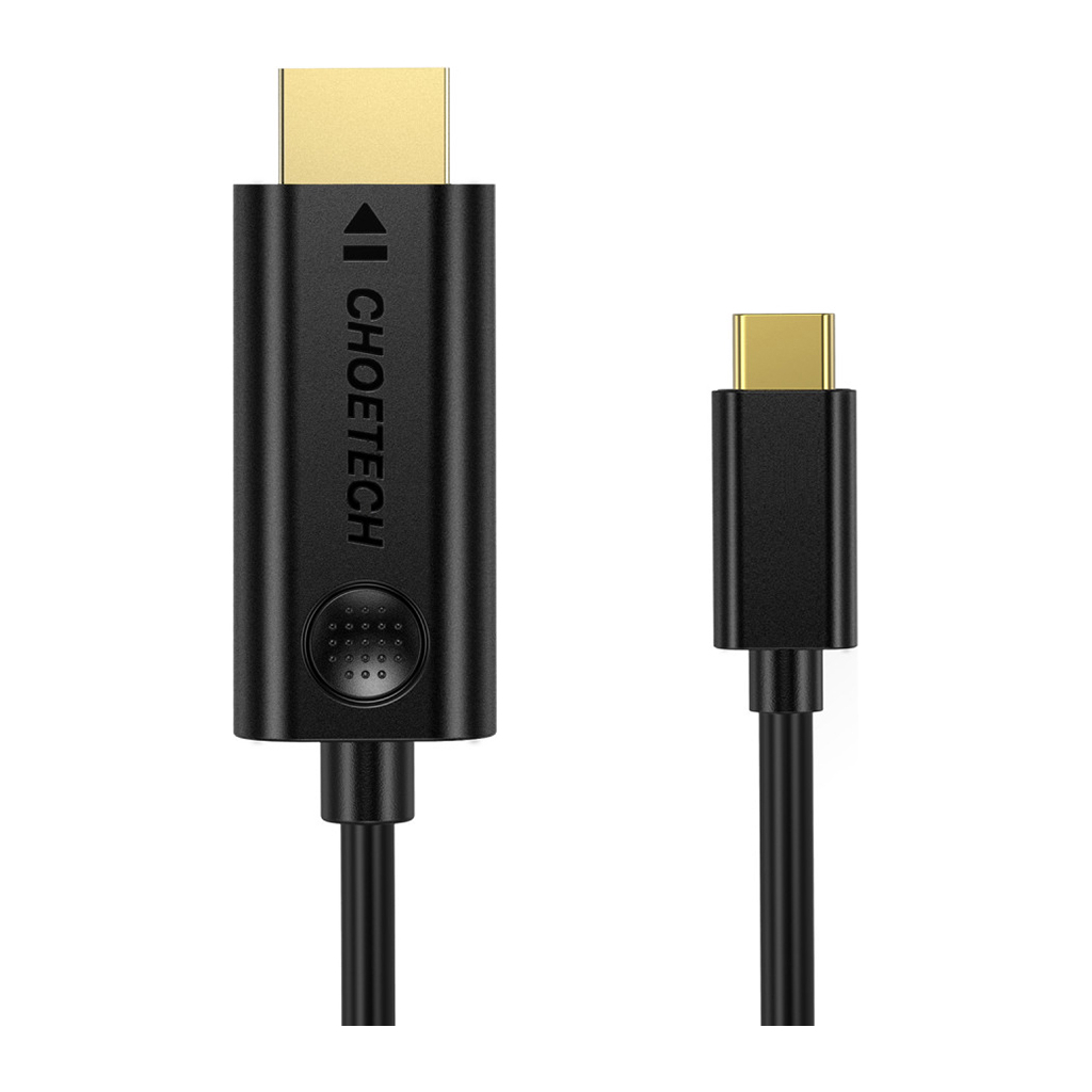 Кабель мультимедійний USB-C to HDMI 3.0m USB 3.1 Thunderbolt 3 Choetech (XCH-0030)