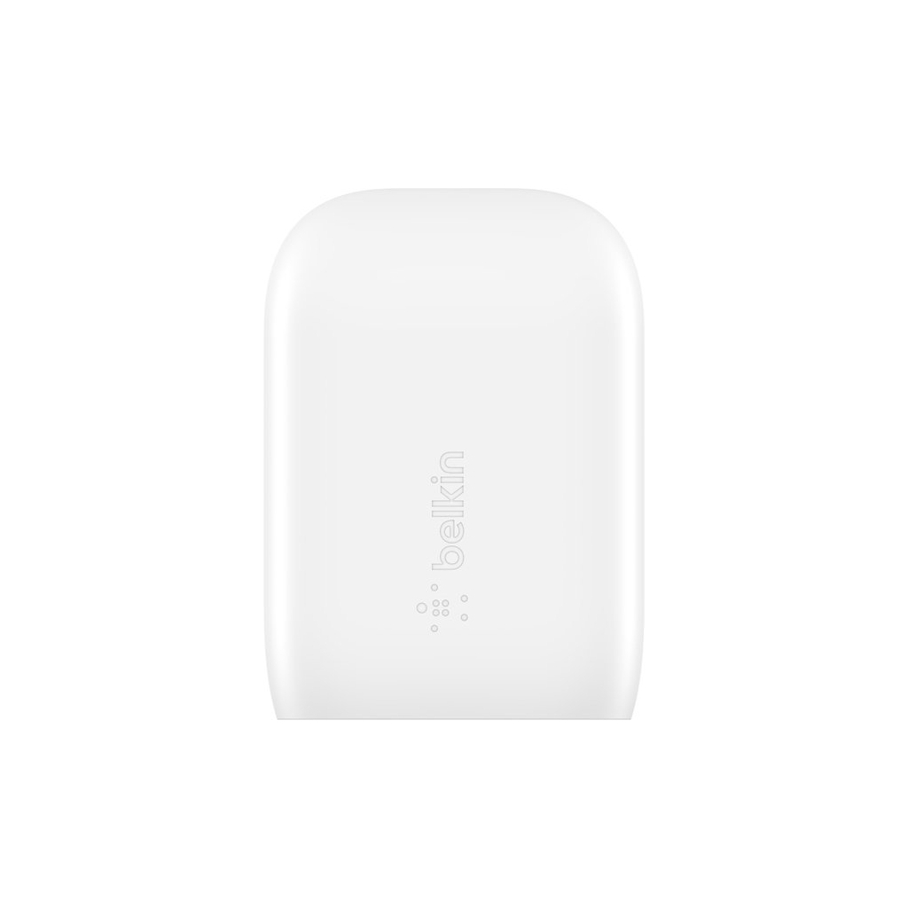 Зарядний пристрій Belkin 30W USB-С GAN PD PPS white (WCA005VFWH)