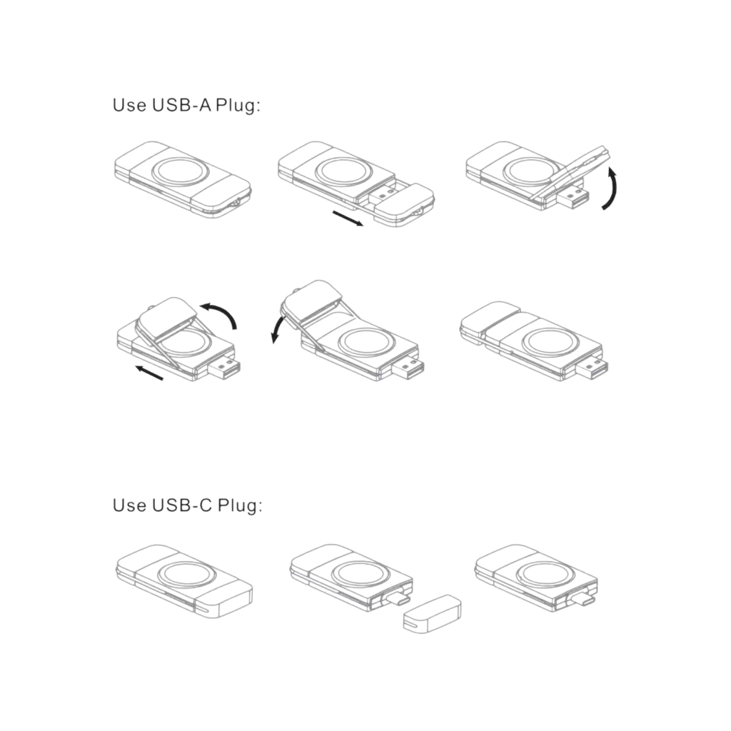 Зарядний пристрій XoKo 2in1 USB-A/C APWC-001 for apple watch charger (XK-APWC-001-WH)