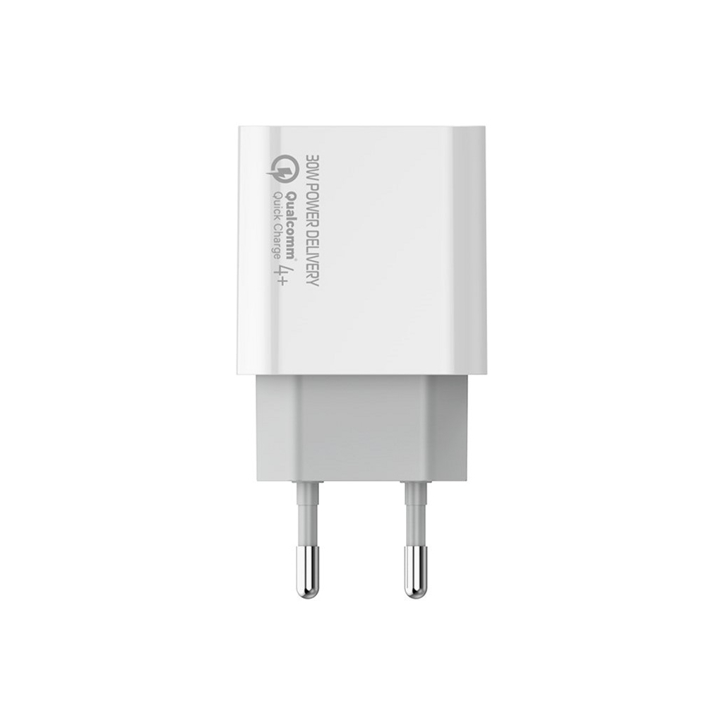 Зарядний пристрій ColorWay PD Port PPS USB (Type-C PD + USB QC3.0) (30W) (CW-CHS037PD-WT)