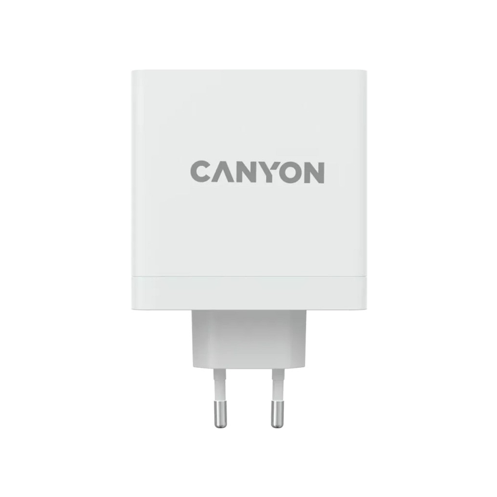 Зарядний пристрій Canyon H-140-01 Wall charger with 1USB-A 2 USB-C (CND-CHA140W01)