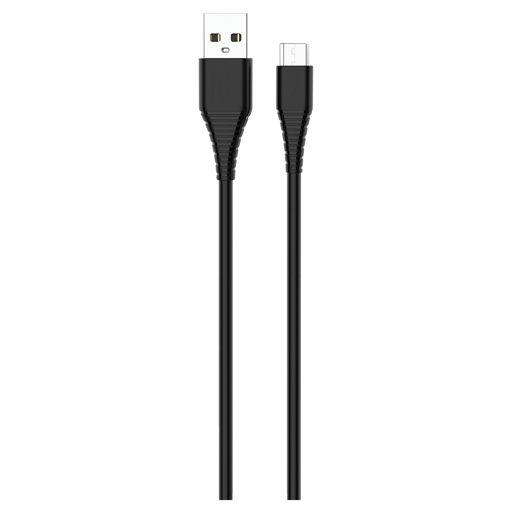 Зарядний пристрій ColorWay 1USB AUTO ID 2A (10W) black + cable micro USB (CW-CHS012CM-BK)